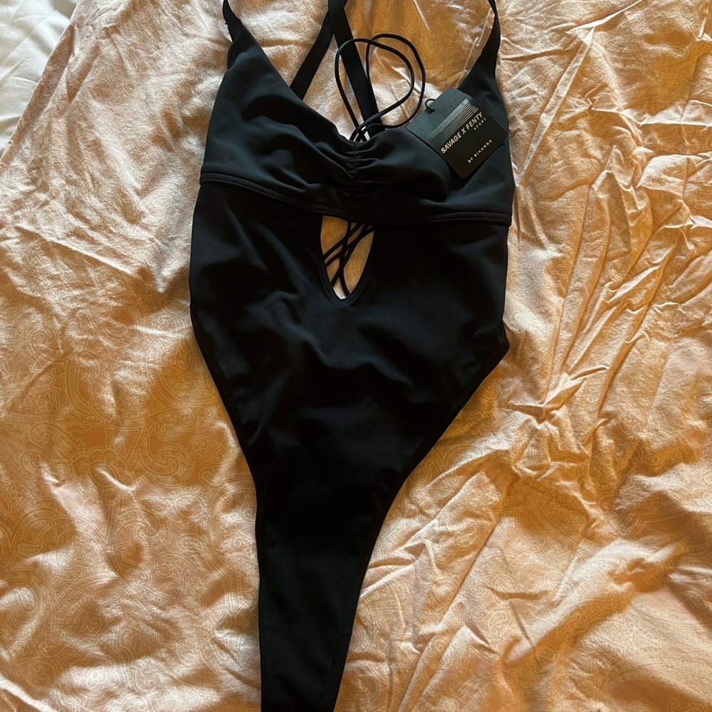 Savage x Fenty Black Body Suit